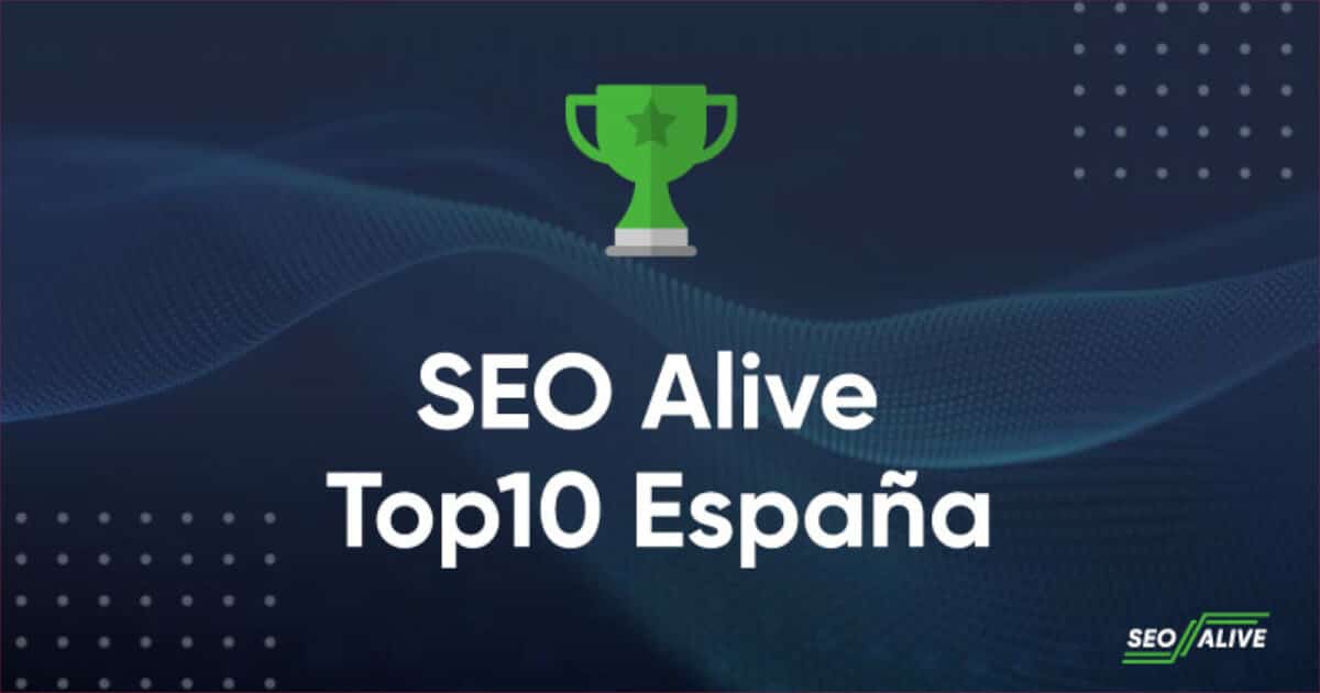 SEO Alive entra al top 10 de les millors agències SEO d'Espanya