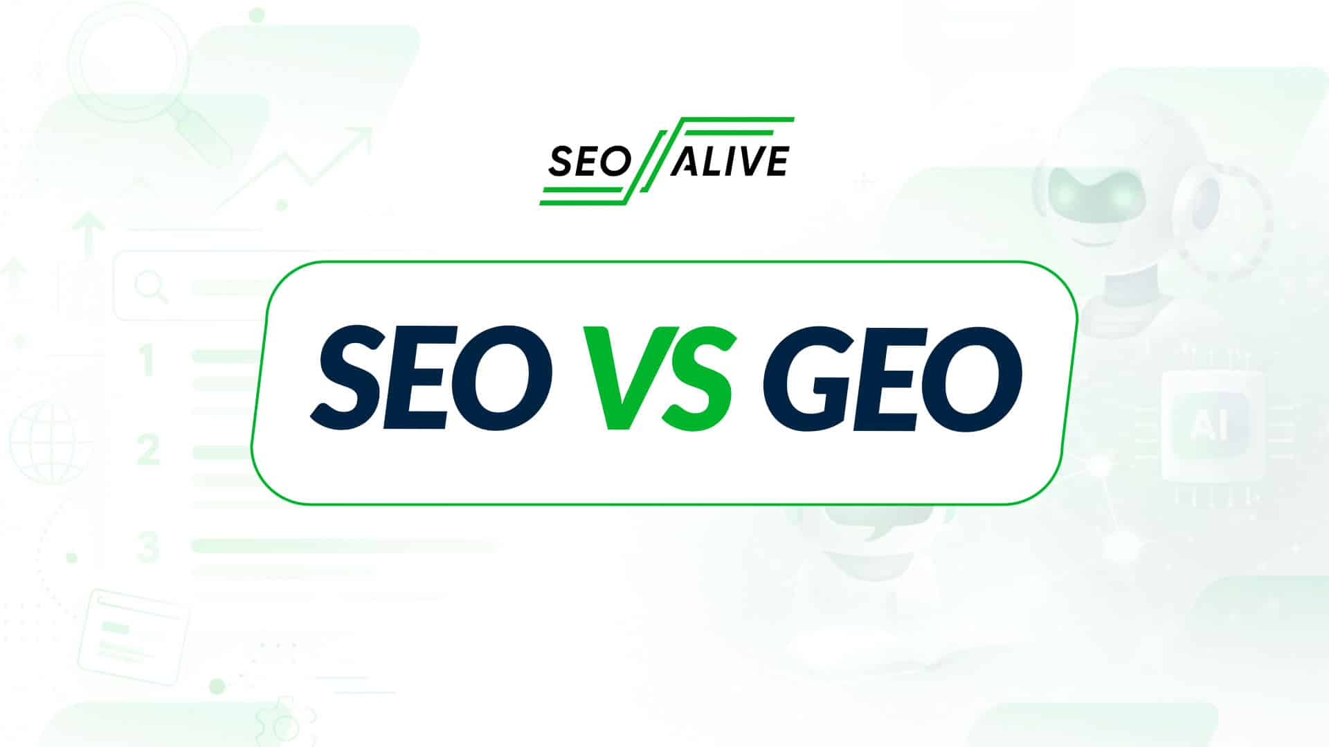 GEO vs SEO: domina el posicionamiento en la IA generativa