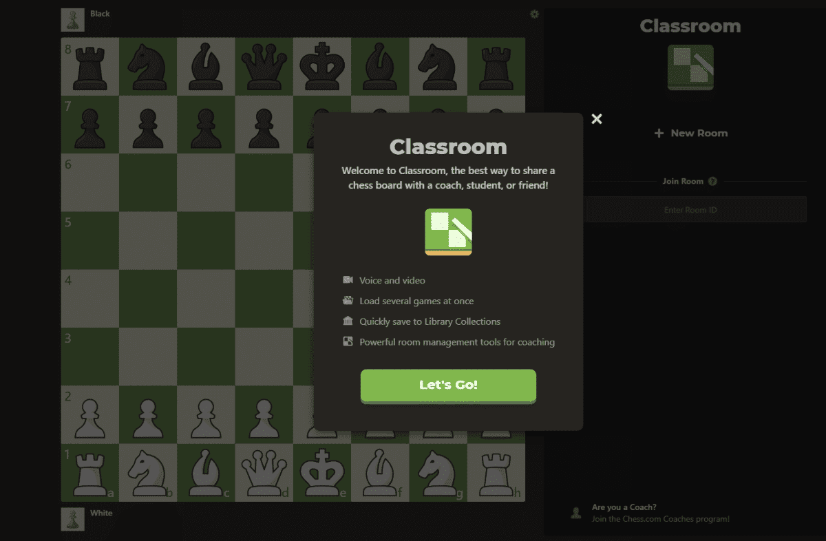 La page /classroom telle qu’elle apparaît aux utilisateurs déconnectés depuis les résultats de recherche