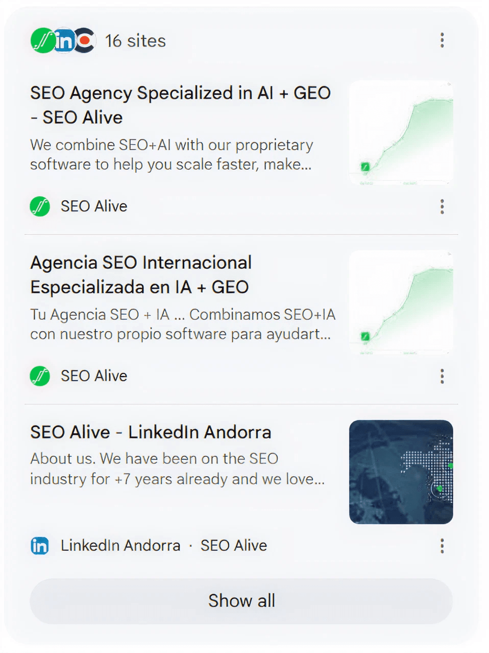 Google AI Overview example