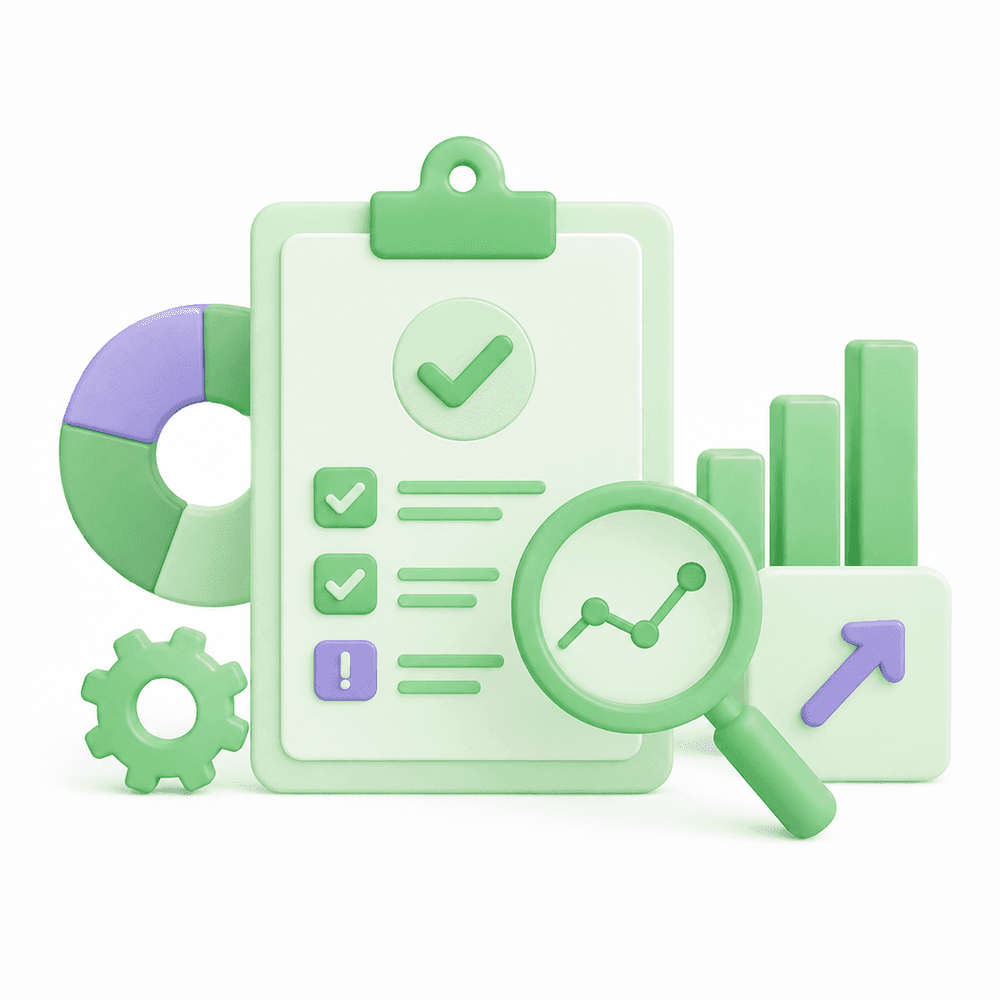SEO-Audit-Illustration: Website-Analyse und -Optimierung