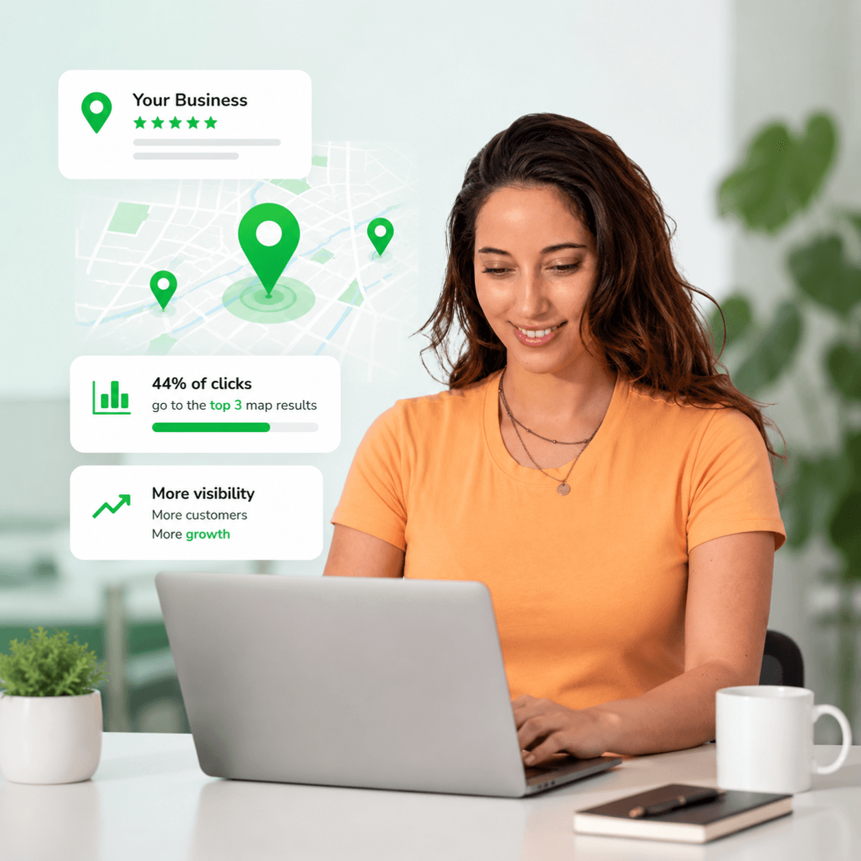 Local business featured in Google’s map pack