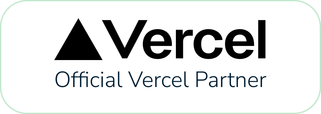 Official Vercel Partner