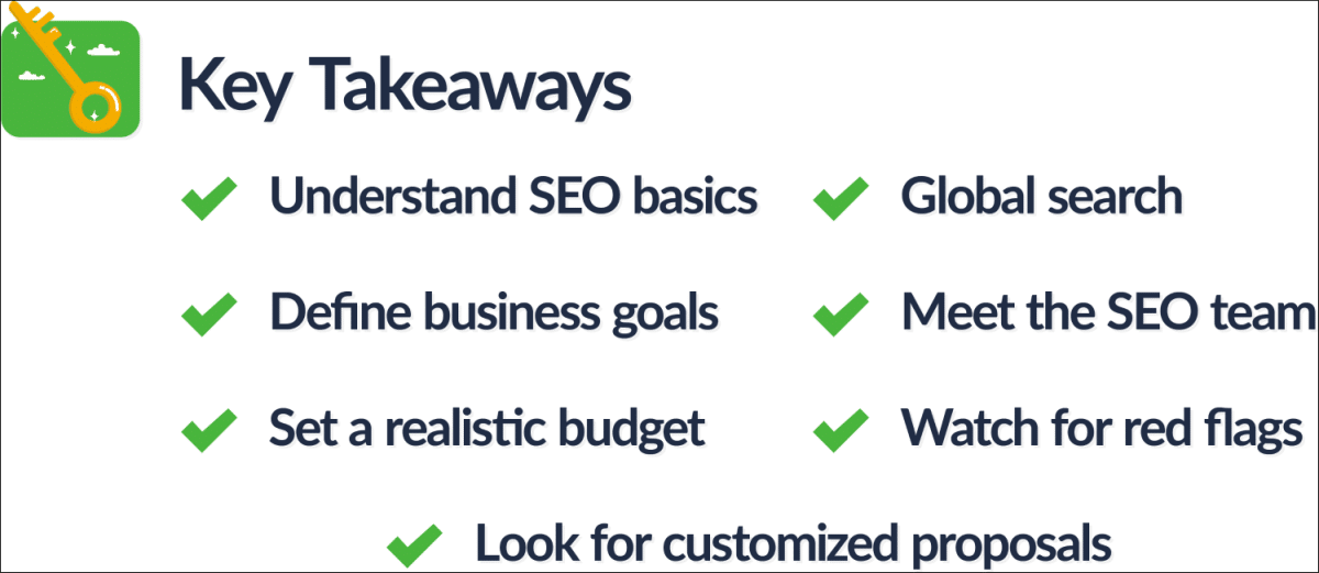 Key takeaways
