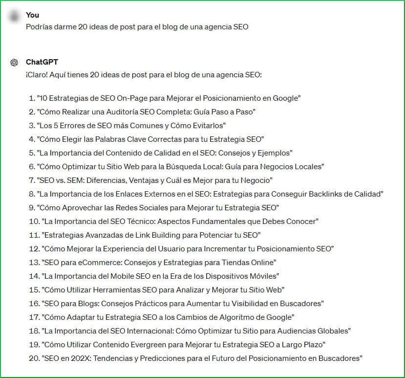 Ideias de post para uma agência de SEO