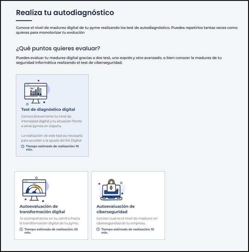 Realize o seu teste de Autodiagnóstico para solicitar o Kit Digital